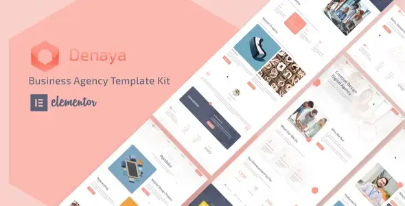 Denaya – Business Agency Elementor Template Kit
